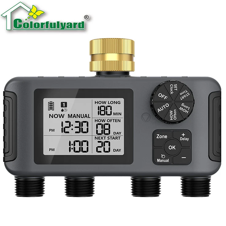 4 Programmable Outlets Water Timer 4 Programmable Outlets Water Timer
